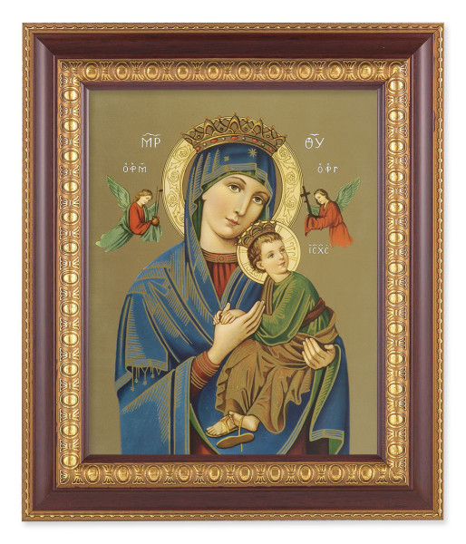 Our Lady of Perpetual Help 8x10 Framed Print Under Glass - #126 Frame