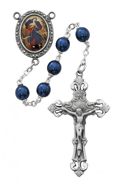 Our Lady Undoer of Knots Rosary - Blue