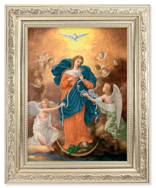 Our Lady Untier of Knots 6x8 Print Under Glass - #163 Frame
