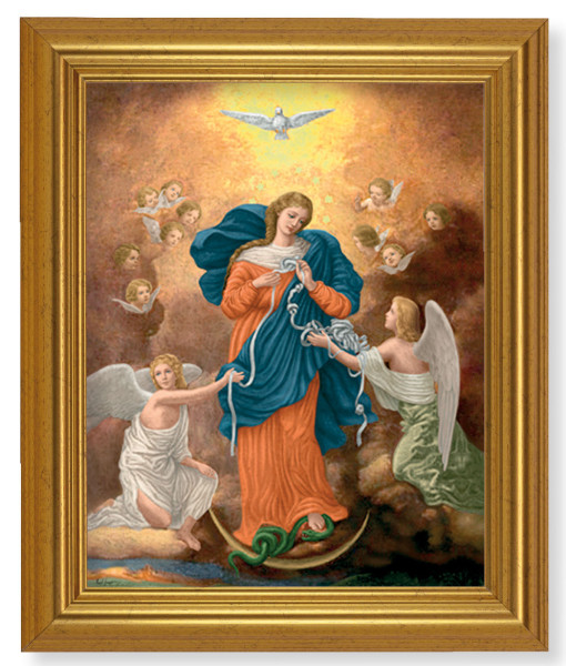 Our Lady Untier of Knots 8x10 Framed Print Under Glass - #110 Frame