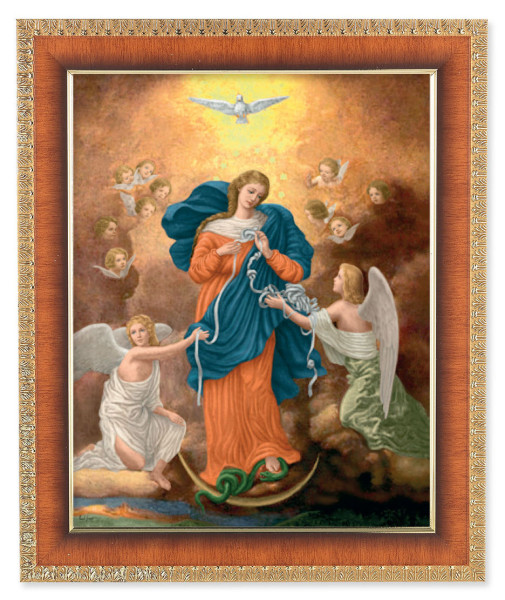 Our Lady Untier of Knots 8x10 Framed Print Under Glass - #122 Frame