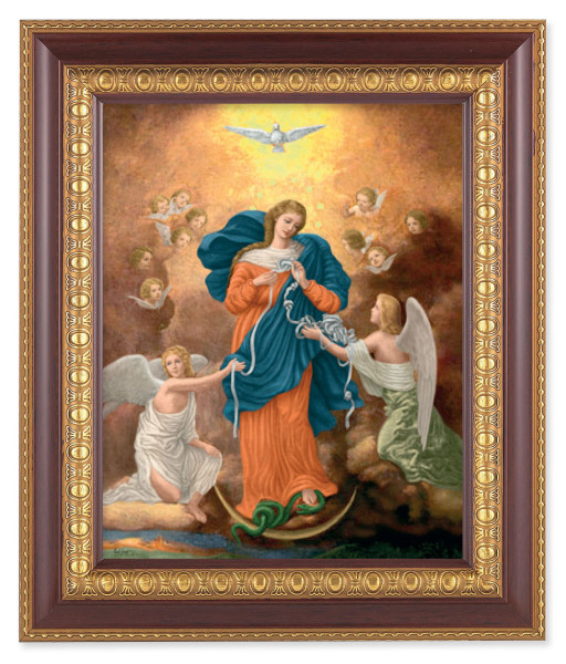 Our Lady Untier of Knots 8x10 Framed Print Under Glass - #126 Frame