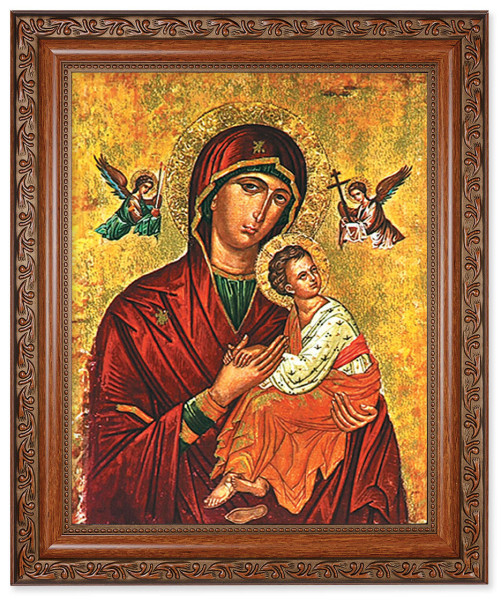 Our Lady of Vladimir 8x10 Framed Print Under Glass - #161 Frame