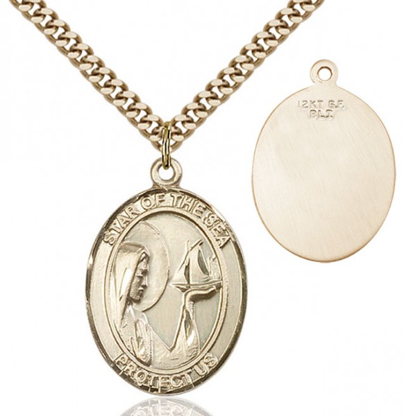 Our Lady Star of The Sea Medal - 14KT Gold Filled