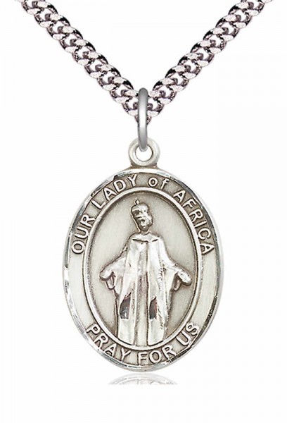 Our Lady of Grace of Africa Medal - Pewter