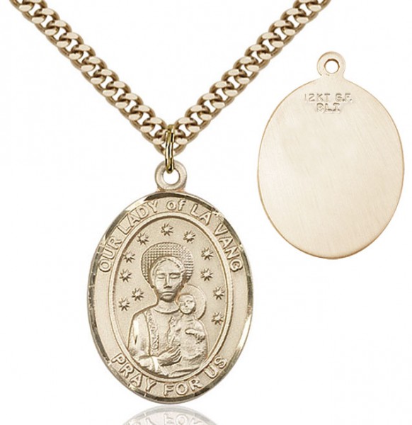 Our Lady of La Vang Medal - 14KT Gold Filled