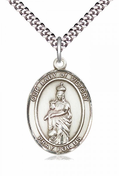 Our Lady of Grace of Victory Medal - Pewter