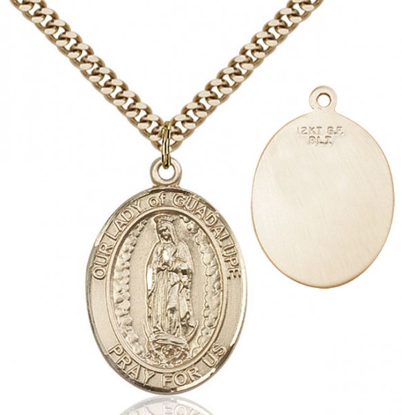 Our Lady of Guadalupe Medal - 14KT Gold Filled