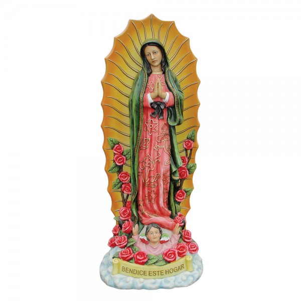 Our Lady of Guadalupe Statue 46 - Full Color