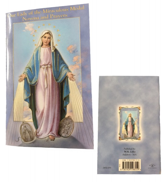 Our Lady of the Miraculous Medal Novena Prayer Books - 10 Per Order - Full Color