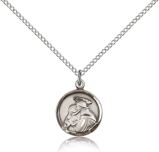 Small St. Anthony Medal - Sterling Silver