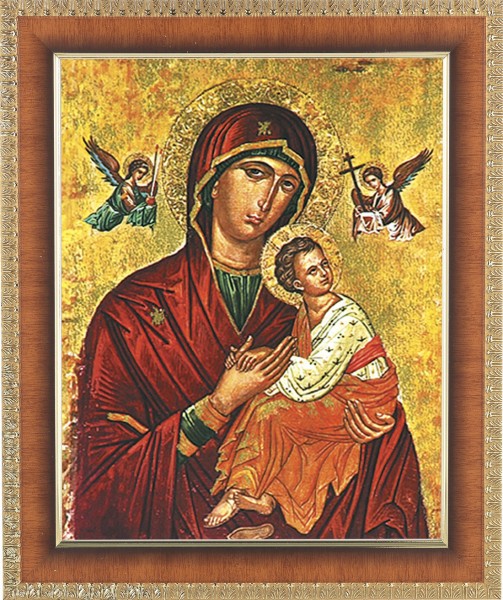 Our Lady of Vladimir 8x10 Framed Print Under Glass - #122 Frame