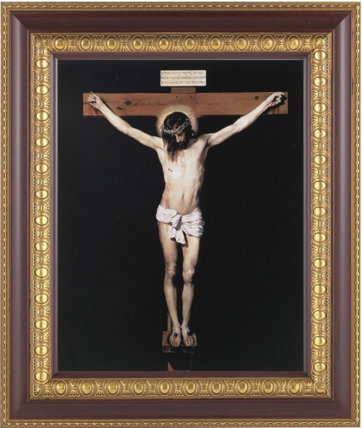 Jesus on the Cross Framed Print - #126 Frame