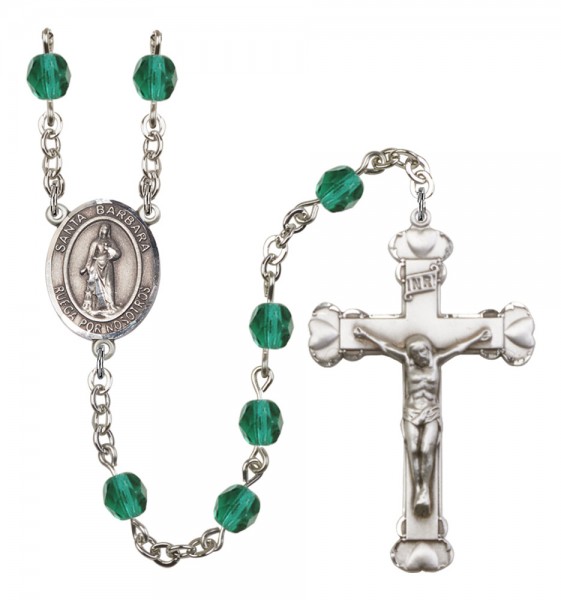 Women's Santa Barbara Birthstone Rosary - Zircon