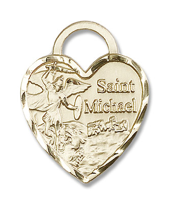 St. Michael The Archangel Medal - 14KT Gold Filled