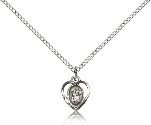 Small St. Ann Medal - Sterling Silver