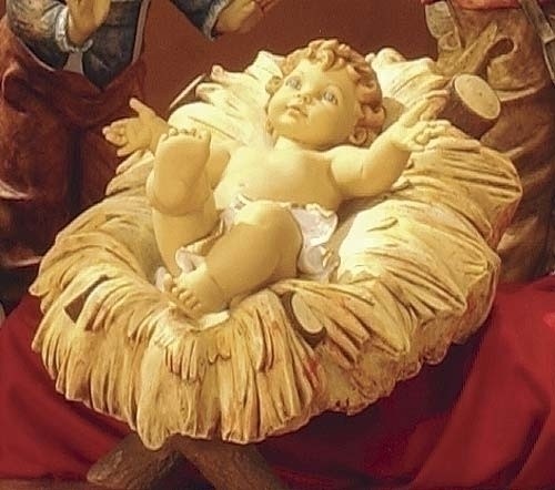 Infant Jesus with Cradle Nativity Set - 50&quot; - Multi-Color