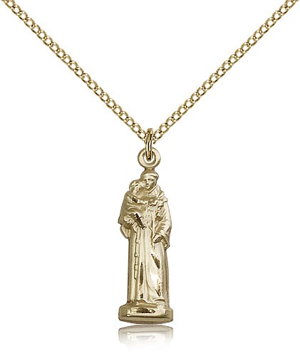 St. Anthony Medal - 14KT Gold Filled