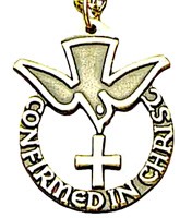 Confirmed in Christ Pendant - Gold