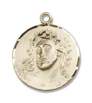 Ecce Homo Medal - 14K Solid Gold