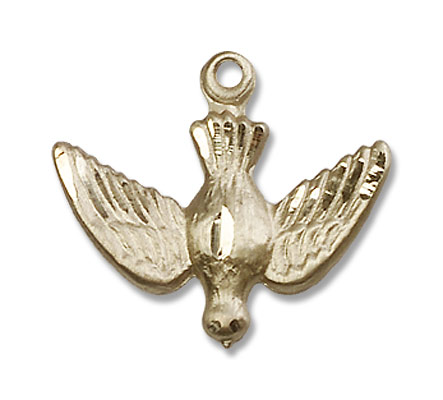 Holy Spirit Medal - 14KT Gold Filled