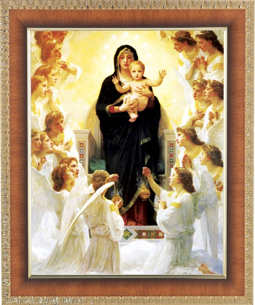 Queen of the Angels 8x10 Framed Print Under Glass - #122 Frame