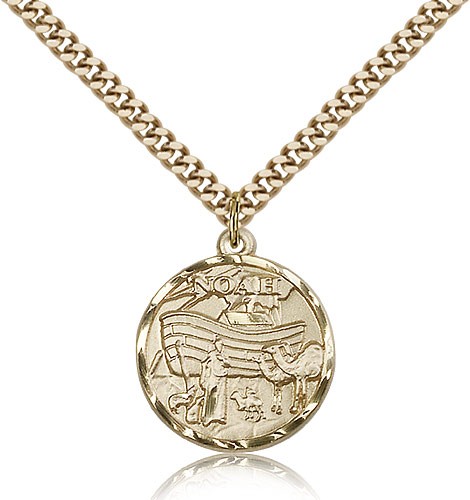Women's Noah's Ark Medal - 14KT Gold Filled