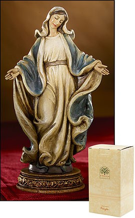Our Lady of Grace Statue - 6.25 Inch - Multi-Color