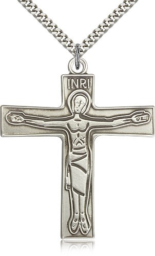 Cursillio Cross Pendant - Sterling Silver