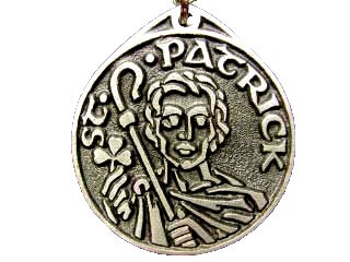 St. Patrick Medal - Pewter
