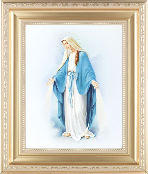 Our Lady of Grace 8x10 Framed Print Under Glass - #138 Frame