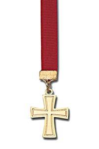 Flared Cross Bookmark - 12 Colors Available - Red