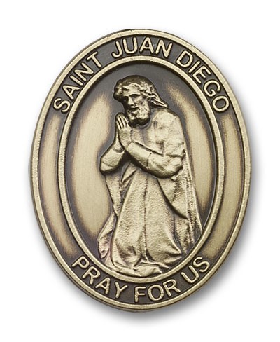 Juan Diego Visor Clip - Antique Gold