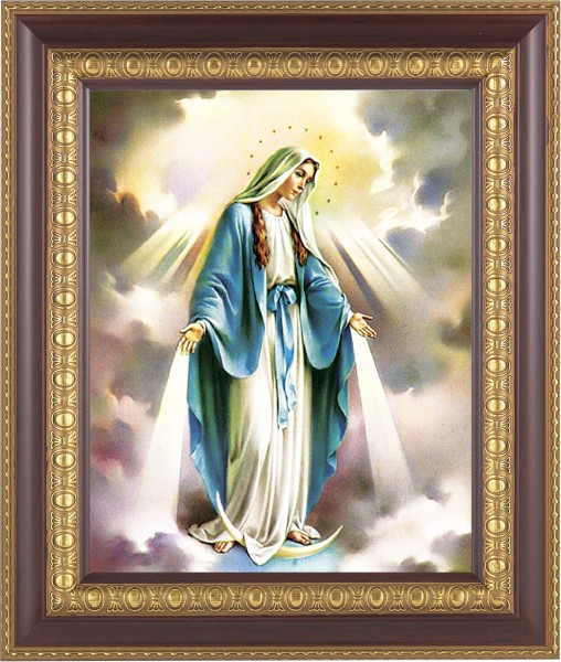 Our Lady of Grace 8x10 Framed Print Under Glass - #126 Frame
