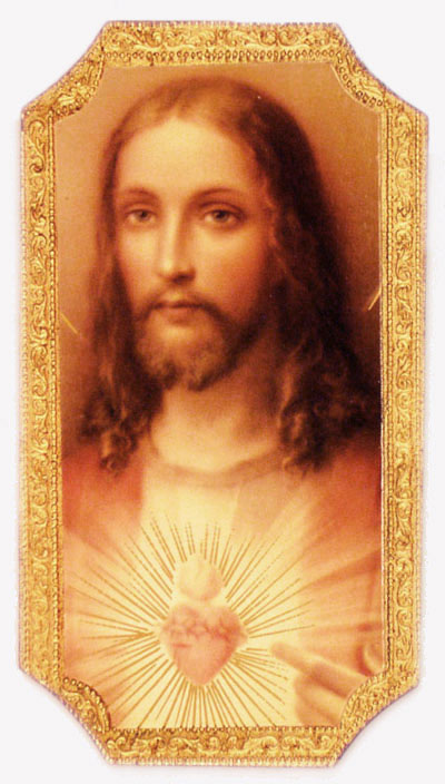 Sacred Heart of Jesus Plaque 9&quot; - Multi-Color