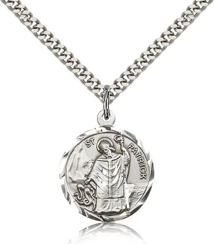 St. Patrick Medal - Sterling Silver