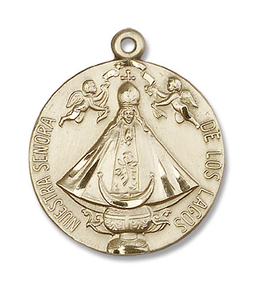 Senora De Los Lagos Medal - 14K Solid Gold