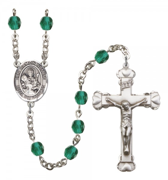 Women's San Raymon Nonato Birthstone Rosary - Zircon