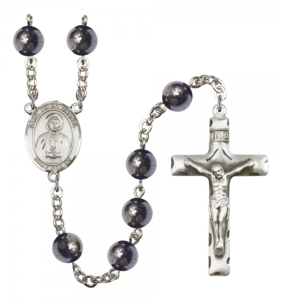 Men's St. Peter Chanel Silver Plated Rosary - Silver