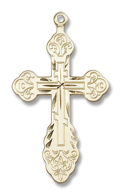 St. Olga's Cross Medal - 14K Solid Gold