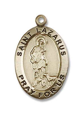 Women's St. Lazarus Medal - 14K Solid Gold