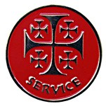 Service Pin - Red