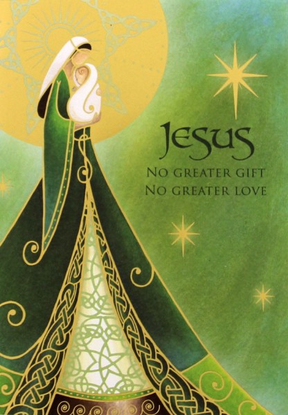 Irish Madonna & Child Christmas Card Box Set from Catholic 