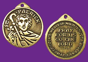 St. Patrick Medal - Gold