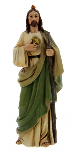 St. Jude Statue 4.25&quot; - Green