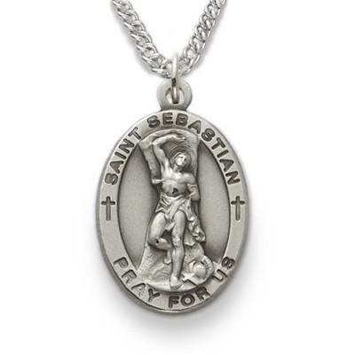St. Sebastian Medal - Silver