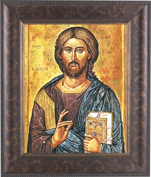 Christ the Teacher 8x10 Framed Print Under Glass - #124 Frame