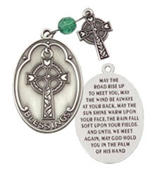 Celtic Pocket Prayer Token - Silver