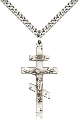 Saint Andrew's Crucifix - Sterling Silver