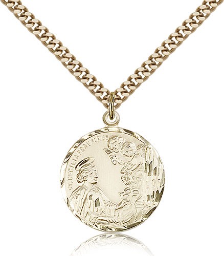 St. Cecilia Medal - 14KT Gold Filled